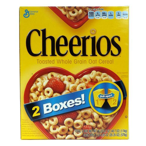 チェヨン シリアルのみ ２枚 Cheerios チェリオ オーツ麦シリアル ツインパック 1.1kg : あめりか堂