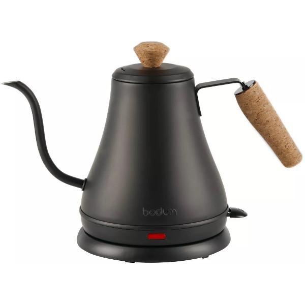 ボダム  MELIOR グースネック 電気ケトル 800ml 黒　新品未使用 bodum（ボダム） bodum MELIOR グースネック 電気ケトル : あめりか堂