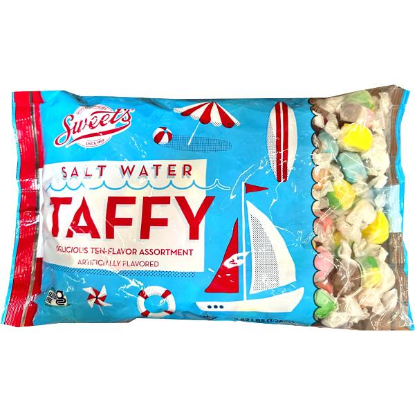 色々な味が楽しめるソルトウォータータフィー！ V.I.P Sweets オリジナル ソルトウォーター タフィー 1.28kg SNC