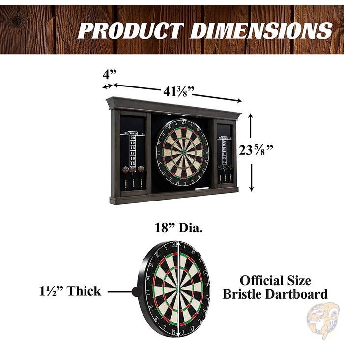 本日価格！！ Barrington コレクション ブリストル ダーツボード キャビネットセット 送料無料 【DG1609900839】(56189円)