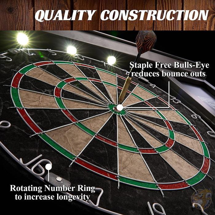 本日価格！！ Barrington コレクション ブリストル ダーツボード キャビネットセット 送料無料 【DG1609900839】(56189円)