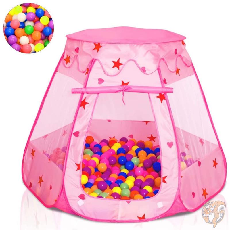 Wilhunter ボール50個 ボールプール ボール 収納ケース付き プレイハウス 子供用 ポップアッププレイテント 遊具 大人気定番商品 Themtransit Com