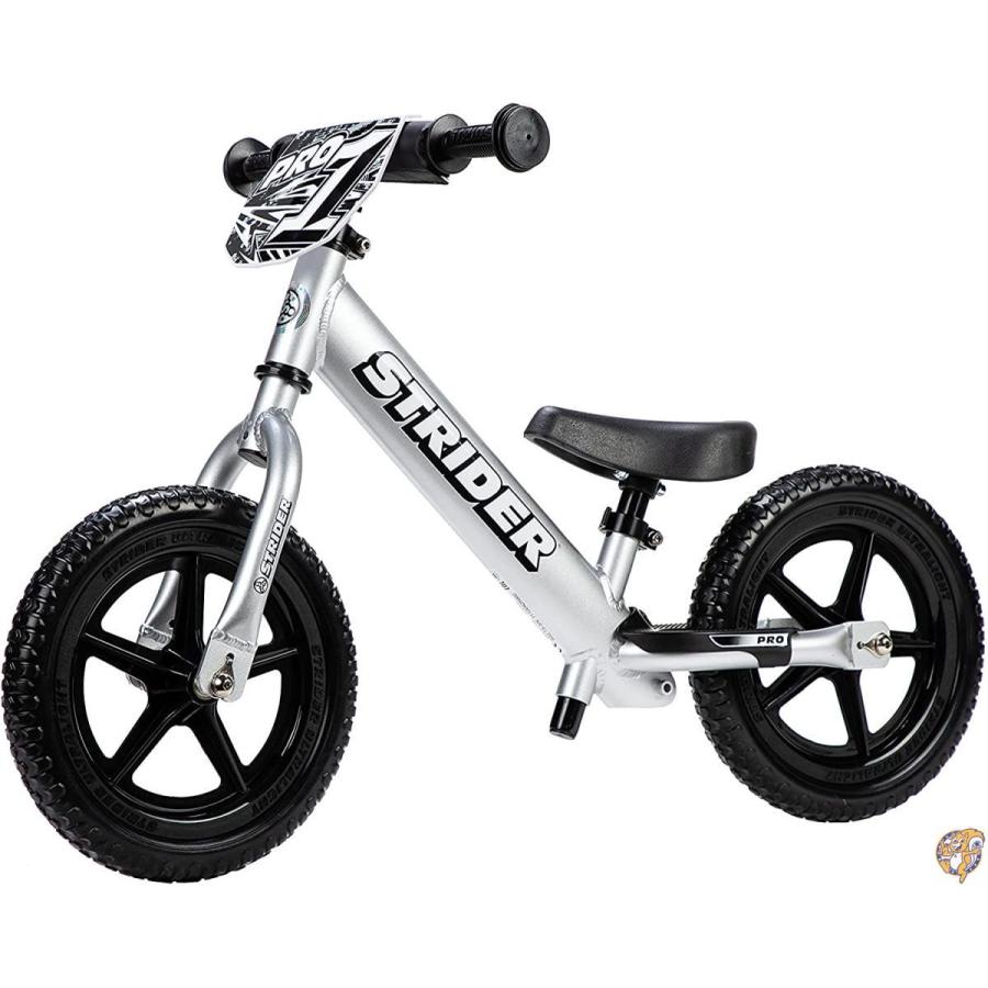 ストライダープロ 12インチ メタリックシルバー 超軽量アルミ製 ケース