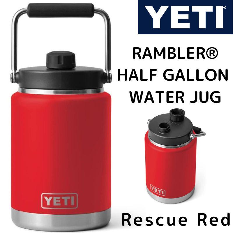 YETI ランブラー Rambler Rescue Red イエティ ハーフ ガロン ジャグ