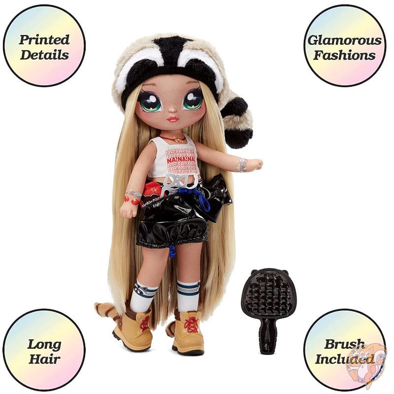 女の子 Stripes Gretchen ファッションドール 28センチ ティーンズ ナナナサプライズ 人形 帽子 あらいぐま その他人形 人気ブランドを Themtransit Com