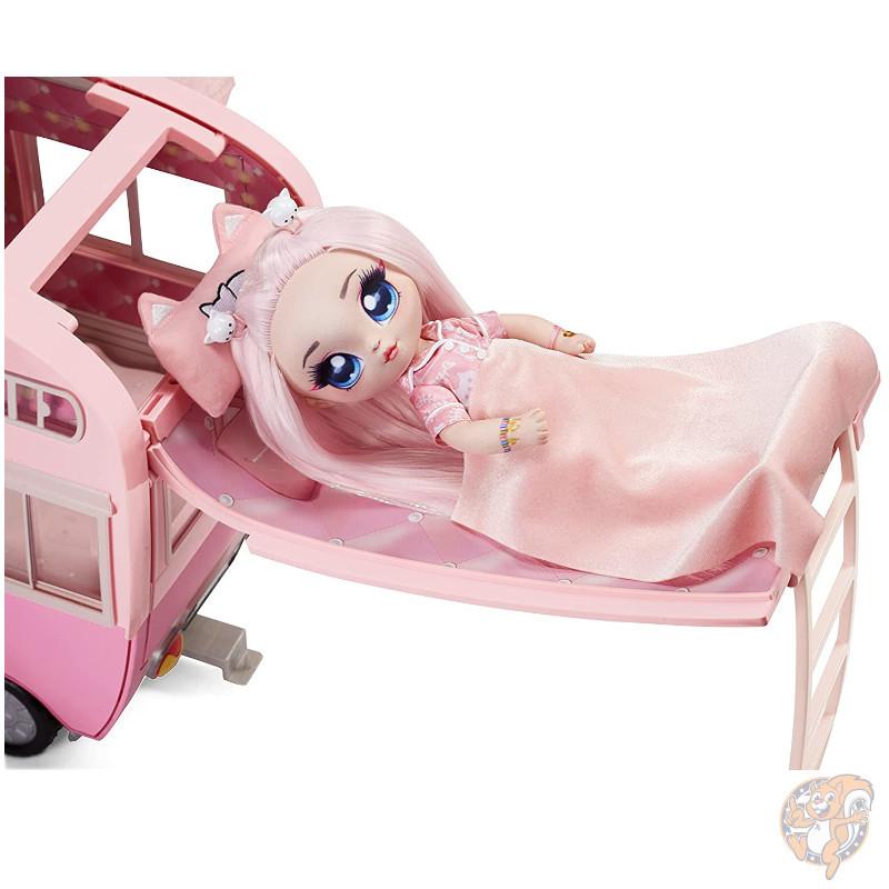 ナナナサプライズ キティーキャット ピンクのキャンピングカー キャンパー プレイセット ファッションドール おもちゃ 猫 車 送料無料 Na ナナナサプライズ キティーキャット ピンクのキャンピングカー キャンパー プレイセット ファッションドール おもちゃ