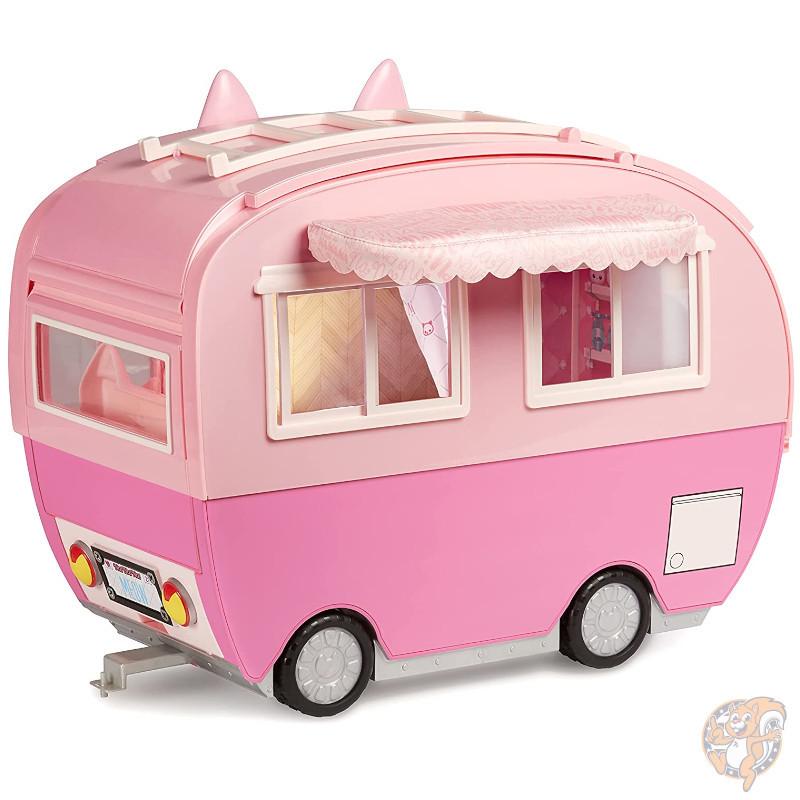 ナナナサプライズ キティーキャット ピンクのキャンピングカー キャンパー プレイセット ファッションドール おもちゃ 猫 車 送料無料 Na ナナナサプライズ キティーキャット ピンクのキャンピングカー キャンパー プレイセット ファッションドール おもちゃ