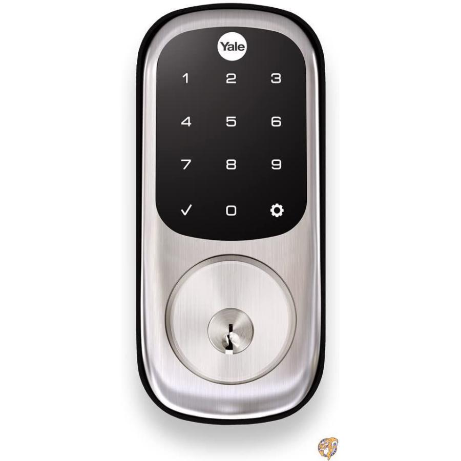 Yale Assureロックキ フリ タッチスクリ ンデッドボルトでサテンニッケル Yrd226zw2619 1 税込 税込