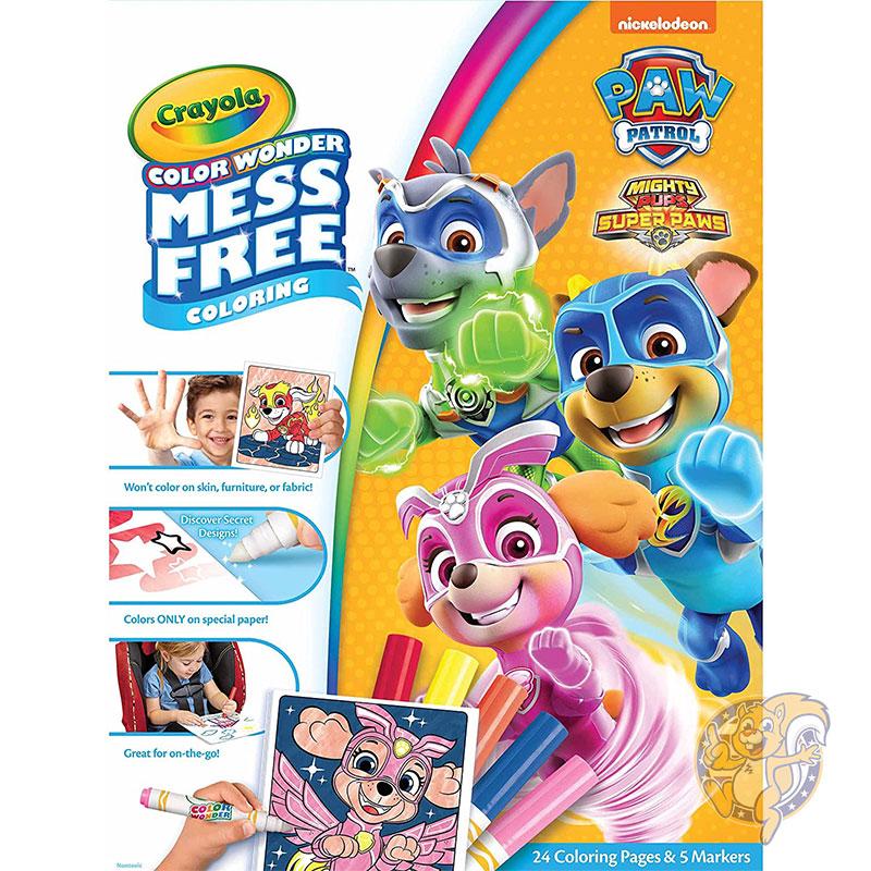 Crayola クレヨナ パウ パトロール カラーワンダーセット 塗り絵 汚れない魔法のペン 75-2791 マルチカラー