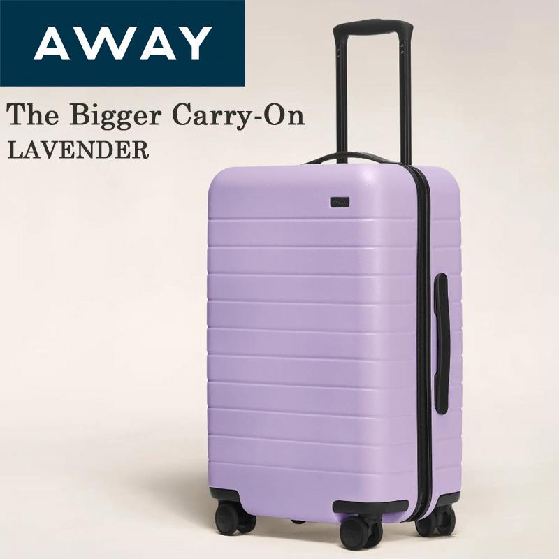 【あす楽対応】 AWAY アウェイキャリースーツケース LAVENDER Carry-On Bigger The キャリーケース カジュアルスーツケース