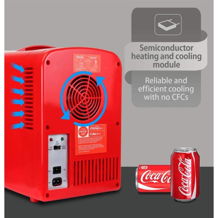 コカコーラ Coca-Cola デザインミニ冷蔵庫 ポータブル冷蔵庫 KWC-4 Coca-Cola Personal 6-Can 新デザイン 輸入品  プレゼント 誕生日 送料無料 :B000JLNBW4:アメリカ輸入ランド - 通販 - Yahoo!ショッピング