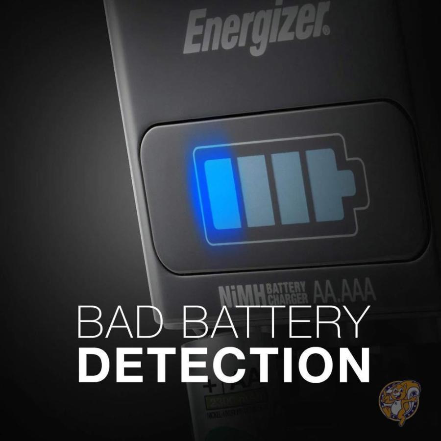 Energizer エナジャイザー 充電器セット 単3形×4本付 1時間