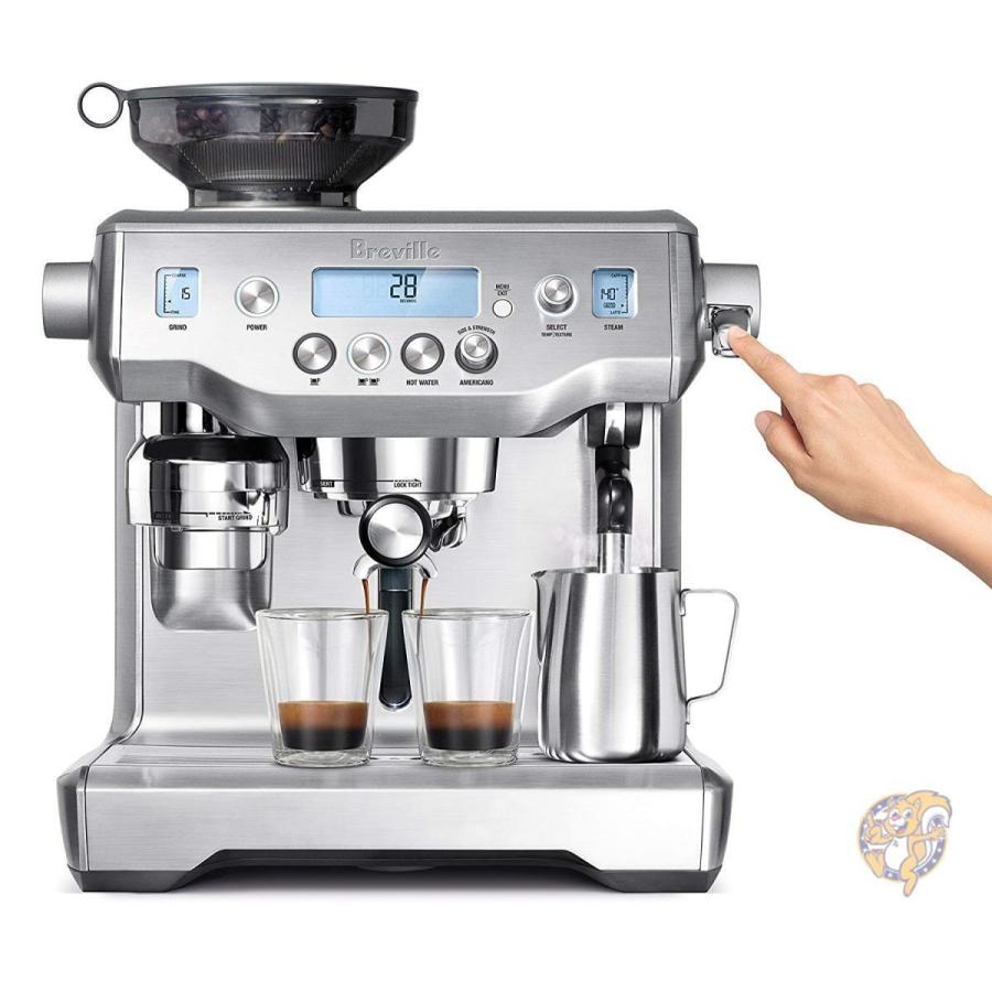最新号掲載アイテム Brevilleブレビル エスプレッソマシン BES810モデル 変圧器付き 家庭用 エスプレッソマシン 小型 コンパクト ステンレス ブレビル シングルボイラー Breville BES500BSS Bambino Plus
