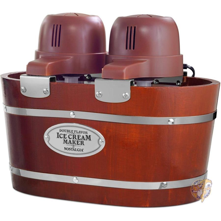 最低価格の アメリカキッチン用品 ノスタルジア アイスクリームメーカー 4qt 電気バケツアイスクリームメーカー Icmw0dbl Nostalgia ノスタルジア キッチン家電 Postetelecom Gouv Cg