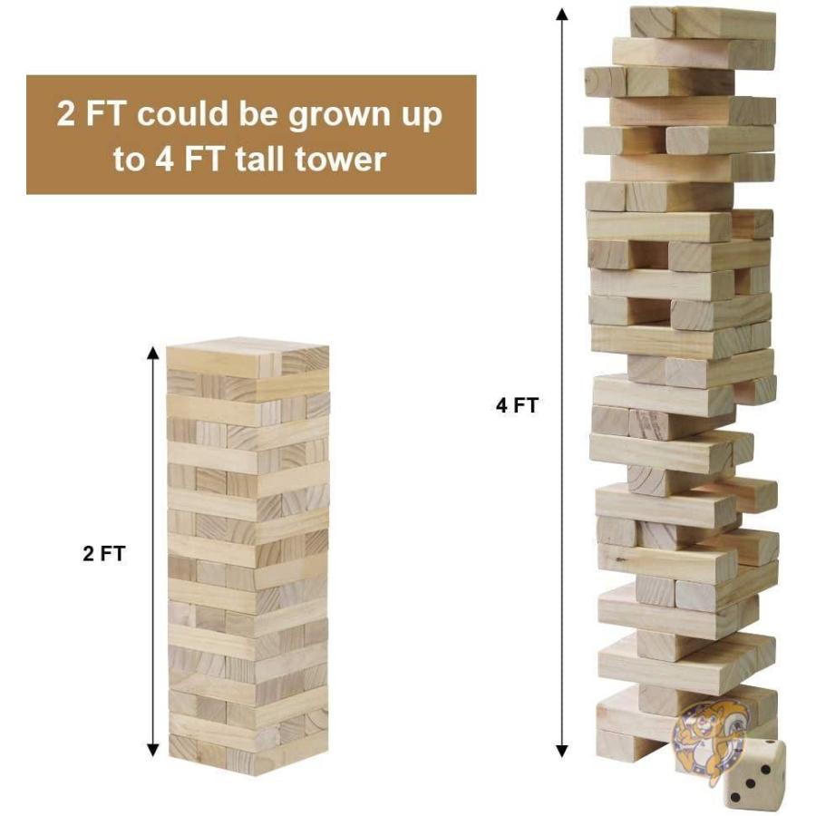 ジェンガセット Juegoal キャリーケース付き 送料無料 