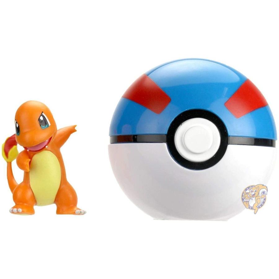 海外輸入 ポケモン クリップ ゴー ヒトカゲとスーパーボール Pok Mon モンスターボール Materialworldblog Com