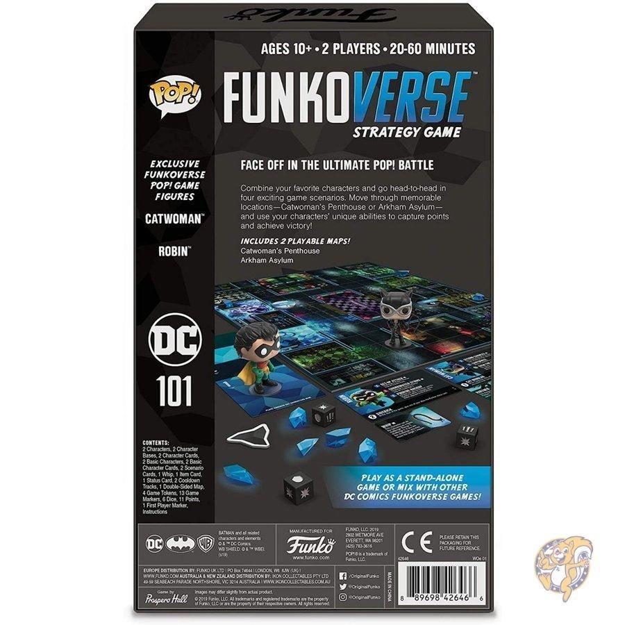 ファンコポップ! 戦略ゲーム DCコミック 101 エクスパンダロン Funko ボードゲーム 最適な価格