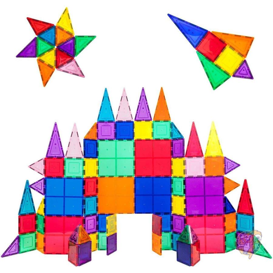 ピカソタイルズ マグネットビルディングタイル 100ピース PicassoTiles 磁石パズル 送料無料