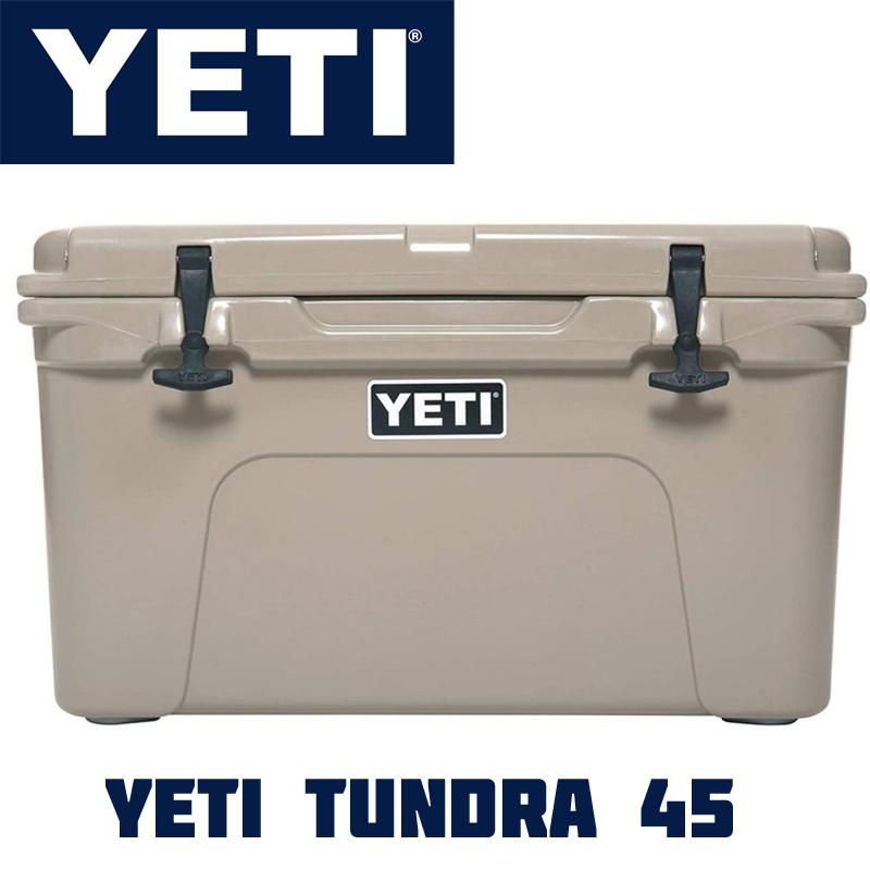 YETI Tundra 【ご予約品】 45 Cooler イエティ クーラーボックス タン 春夏新作 タンドラ TAN