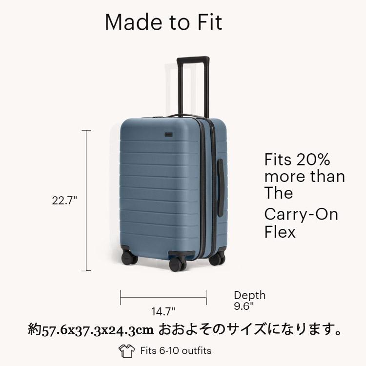 2026年 AWAY スーツケース キャリーケース The Bigger Carry-On Flex ASPHALT アウェイ スーツケース 【ZYX1001340952】(34949円)
