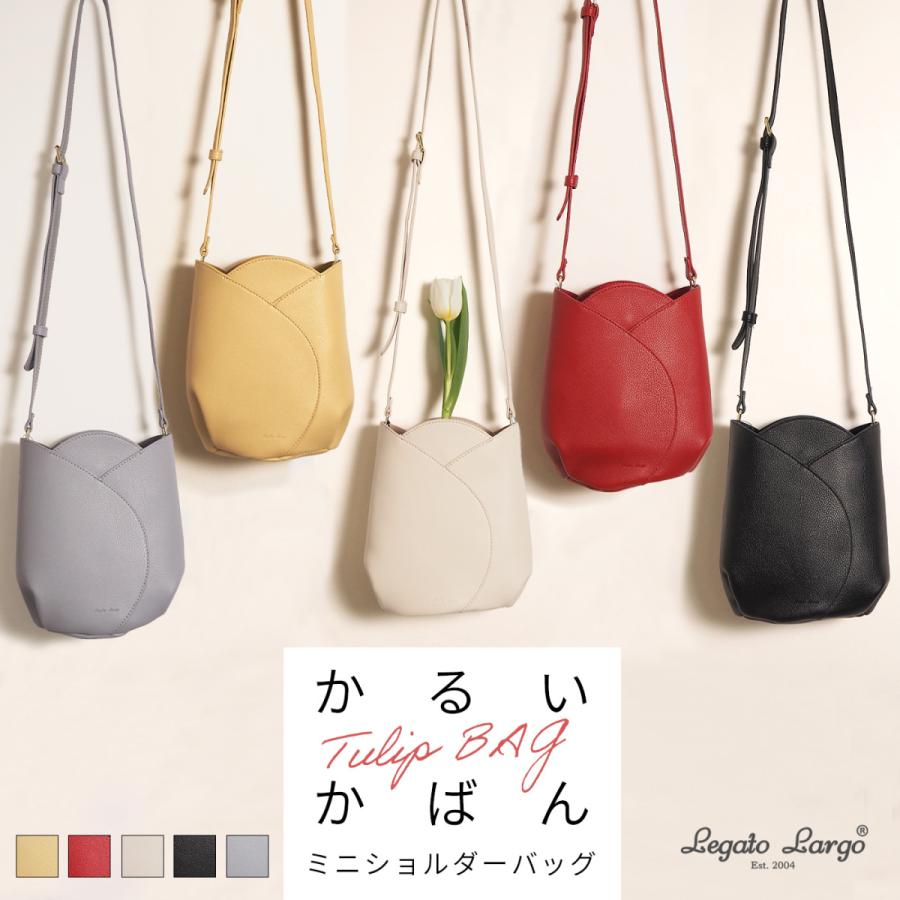 かるいかばん チューリップ ミニショルダーバッグ 花 レディース バッグ Legato Largo : lg-f3021 : American  Fudge ヤフー店 - 通販 - Yahoo!ショッピング