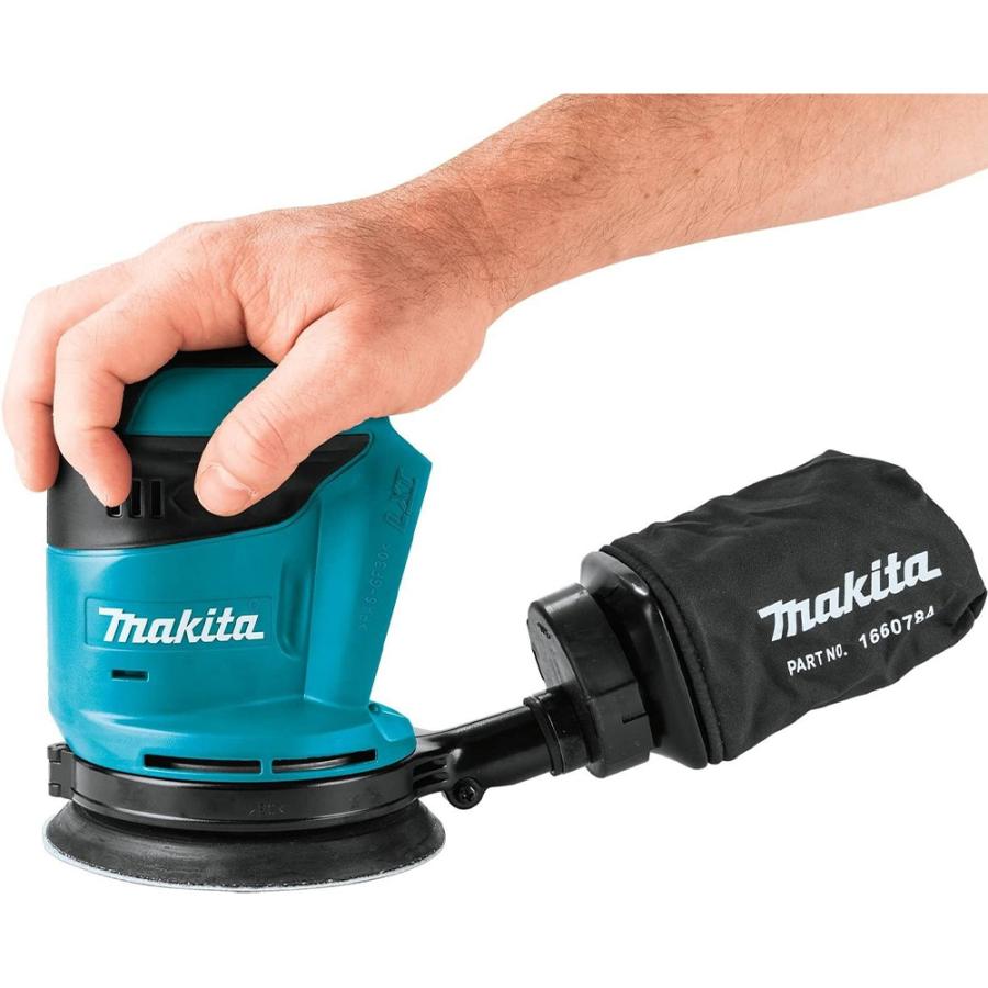 マキタ ランダムオービットサンダ 18V XOB01Z 充電式 MAKITA 純正品 互換バッテリー BL1860B 互換充電器 セット 電動工具 BO180DZ 同等品  並行輸入品｜american-tools3｜08