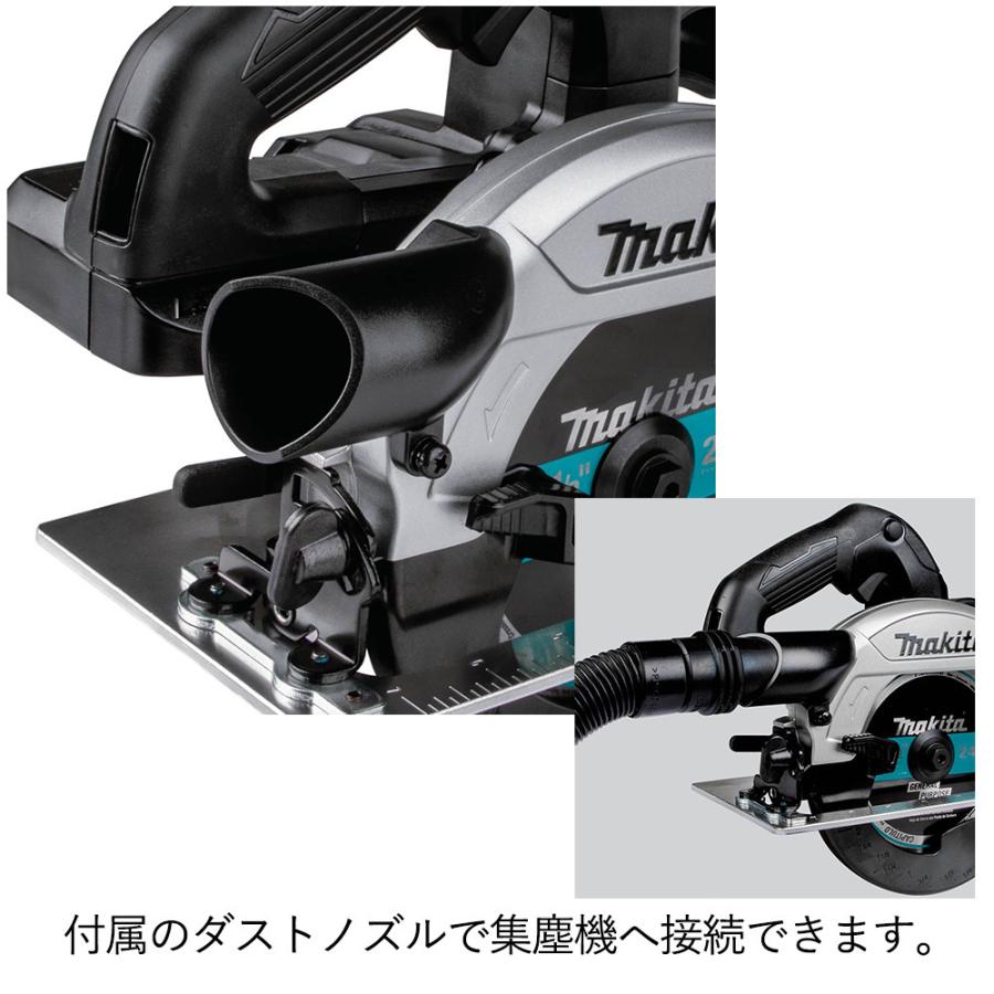 マキタ 電動ノコギリ 丸ノコ 18V  XSH04ZB  マキタ 互換バッテリー ブラシレス  充電式 MAKITA 黒 ブラック 右刃 (別売り充電器必要) 送料無料 並行輸入品｜american-tools3｜06