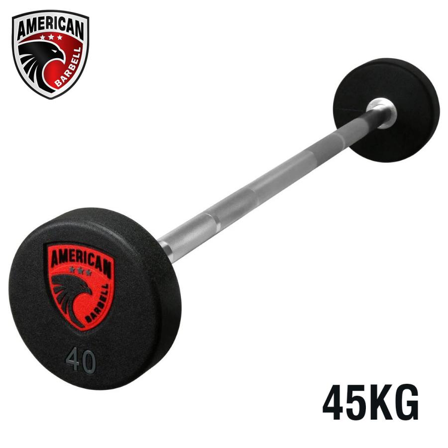 訳ありセール格安 American Barbell アメリカンバーベル シリーズ4 重量固定式ストレートバー 45kg バーベル ウェイトトレーニング 筋トレ 史上最も激安 Kuljic Com
