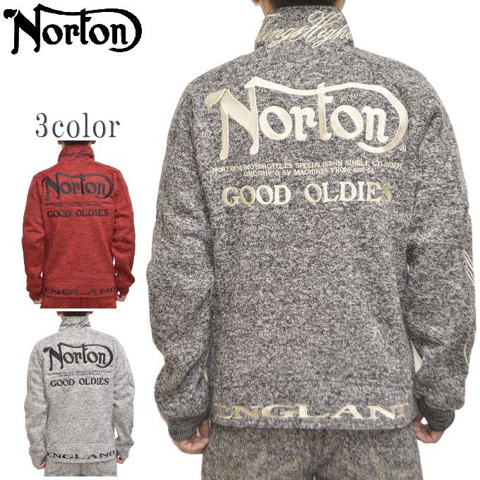 ノートン（NORTON） 服 アパレル 233N1304B 撥水 ポリ杢 ライダース