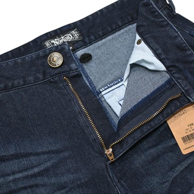 ノートン Norton 服 アパレル 262N1900 ストレッチライダース 7分丈 ショーツ ハーフパンツ クロップドパンツ デニムパンツ ジーンズ メンズ
