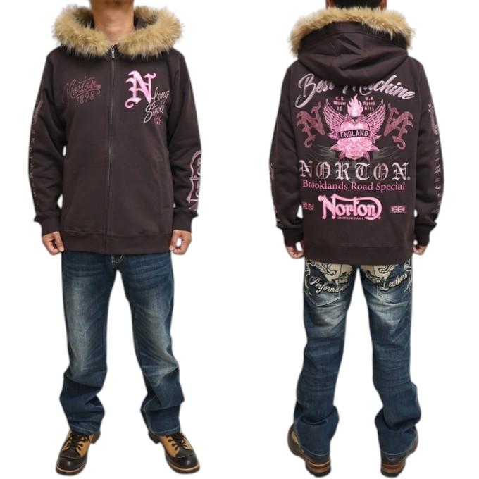 ノートン（NORTON） 服 アパレル 263N1306 ファー脱着 マックス ピンク