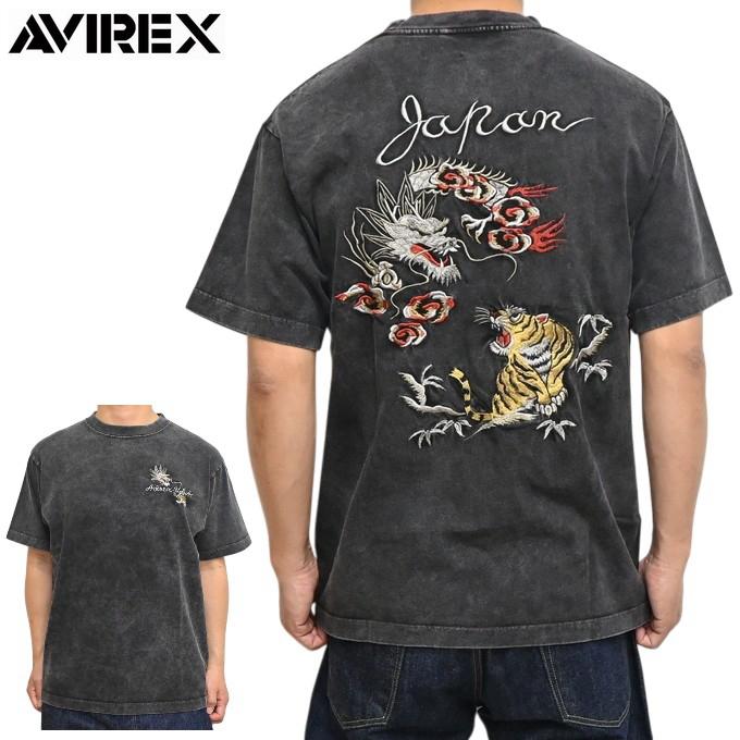 AVIREX（アヴィレックス） 783-6134011 半袖Tシャツ スーベニア TIGER
