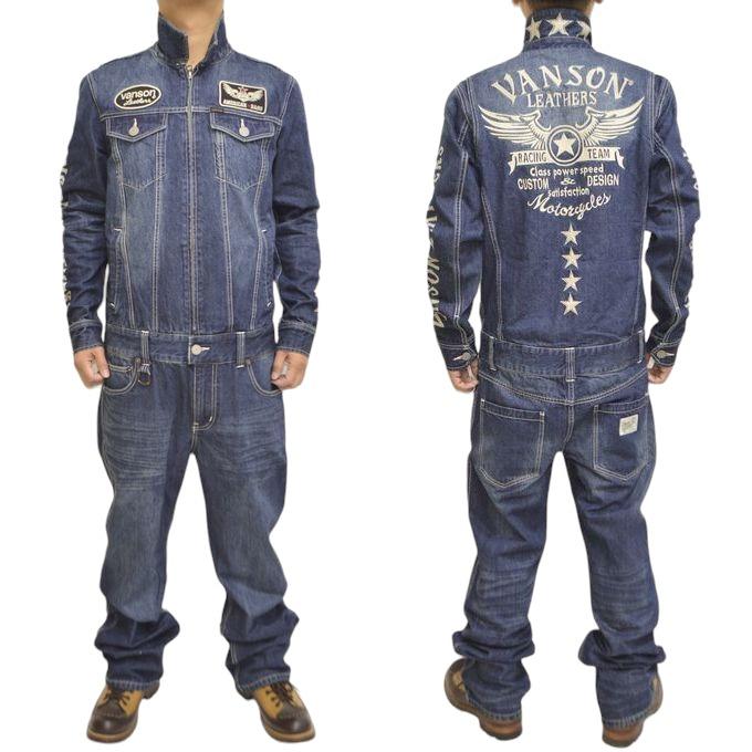 VANSON 20%OFF 当店別注 バンソン ABV-2305 デニム VANSON 20%OFF 当店別注 バンソン ABV-2305 デニム