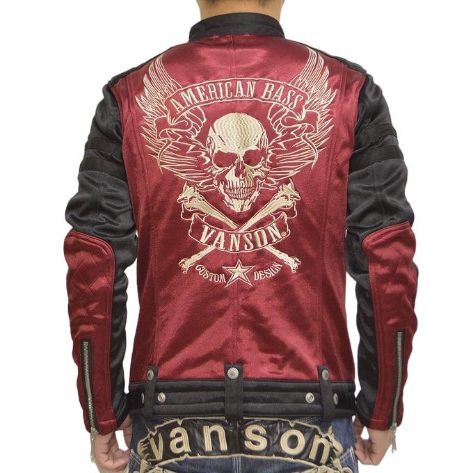 VANSON 当店別注 バンソン ABV-307 ワイン色 ボンディング VANSON 当店別注 バンソン ABV-307 ワイン色 ボンディング