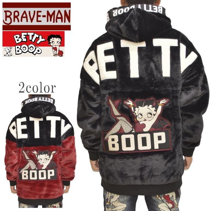 BETTY BOOP（ベティ ブープ） ブレイブマン BBB-2357 ロング丈 ファー