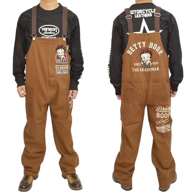 BETTY BOOP ブレイブマン ベティブープ BBB-2408 オーバーオール
