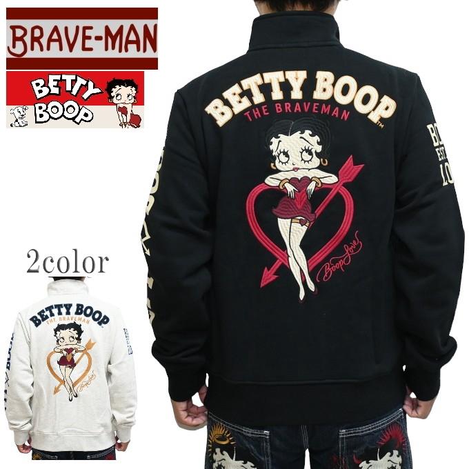 BETTY BOOP ブレイブマン ベティブープ BBB-2456 裏毛 ハーフ BETTY BOOP ブレイブマン ベティブープ BBB-2456 裏毛 ハーフ