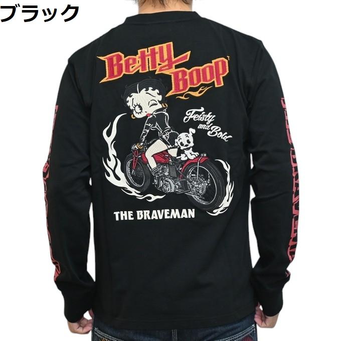 BETTY BOOP（ベティ ブープ） ブレイブマン BBB-2501 天竺 長袖T