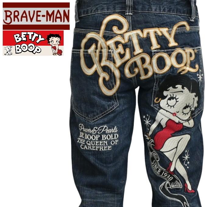 BETTY BOOP（ベティ ブープ） ブレイブマン BBB-2520 デニムパンツ THE