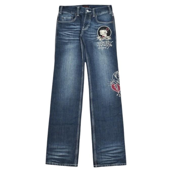 Ed Hardy エドハーディー ベティブープ BED-2402 デニムパンツ Ed Hardy エドハーディー ベティブープ BED-2402 デニムパンツ