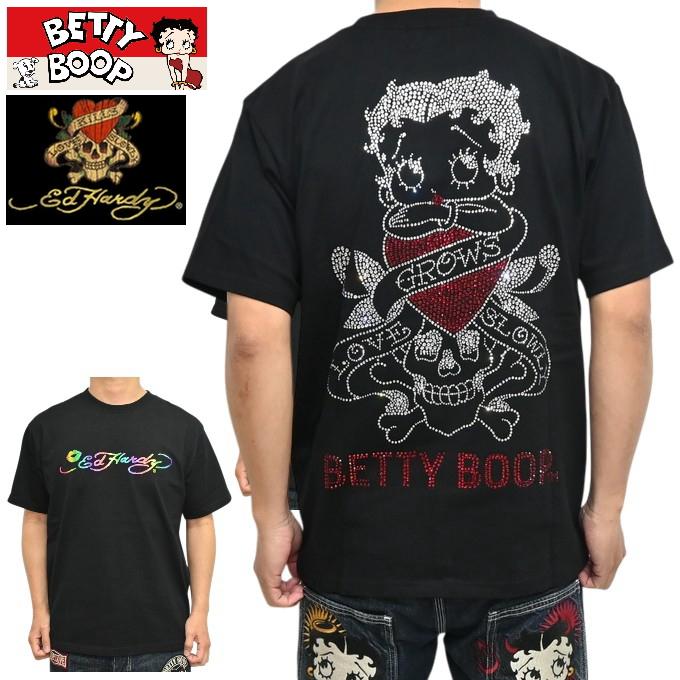 BETTY BOOP ベティちゃん BETTY BOOP（ベティ ブープ） Ed Hardy エドハーディー BED-2603 半袖