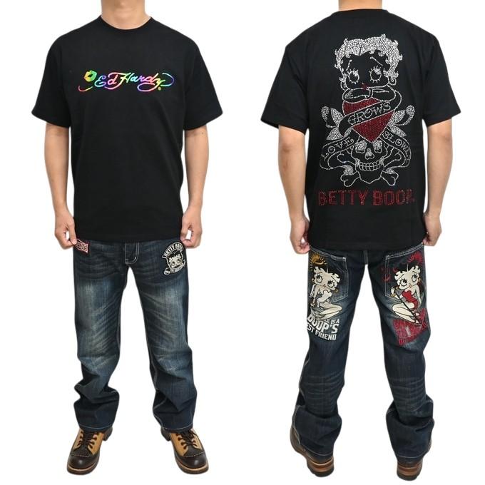 BETTY BOOP（ベティ ブープ） Ed Hardy エドハーディー BED-2603 半袖