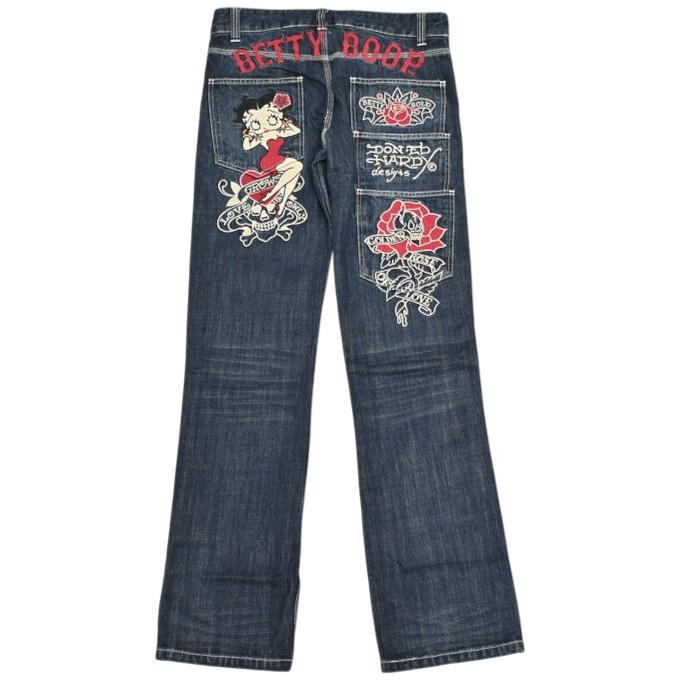 Ed Hardy（エド・ハーディー） ベティブープ BED-2604 デニムパンツ