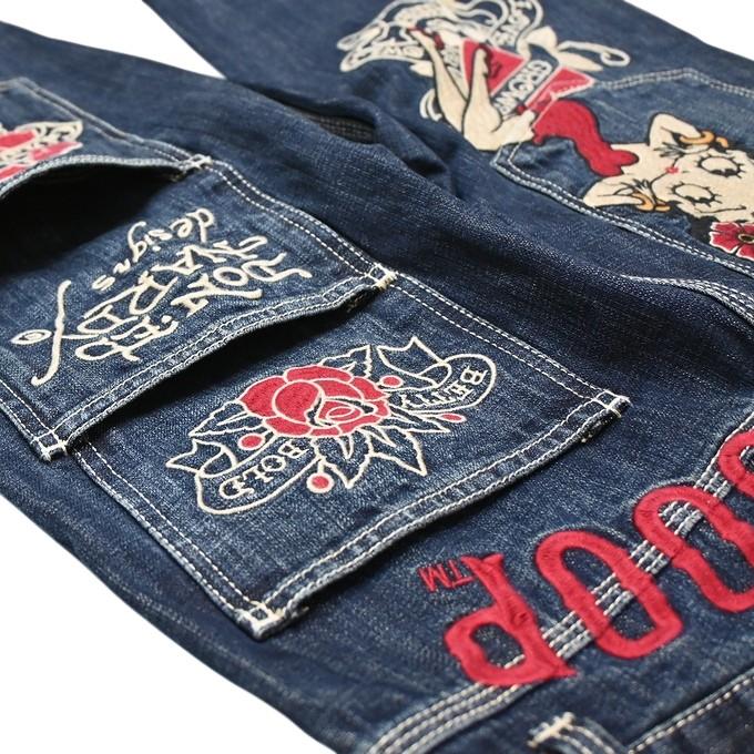 Ed Hardy（エド・ハーディー） ベティブープ BED-2604 デニムパンツ