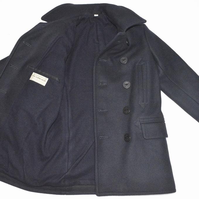 バズリクソンズ BUZZ RICKSON'S BR14146 ピーコート PEA COAT 36oz ロングモデル ウール NAVAL CLOTHING FACTORY メンズ アウター｜americanbass｜07