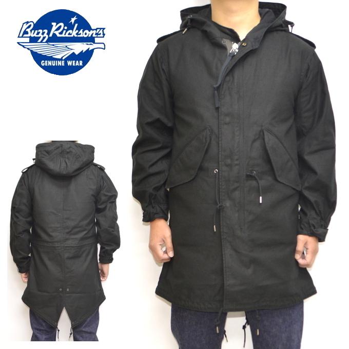 値引 バズリクソンズ ウィリアム ギブソン コレクション Buzz Rickson S Br Black M 51 Parka Slener モッズコート ミリタリー アウター メンズ 手数料安い Greasemanagement Org