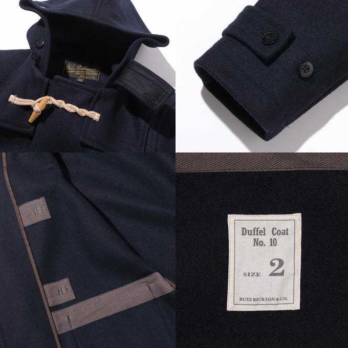 BUZZ RICKSON'S バズリクソンズ BR15164 ダッフルコート ロング BUZZ RICKSON'S バズリクソンズ BR15164 ダッフルコート ロング
