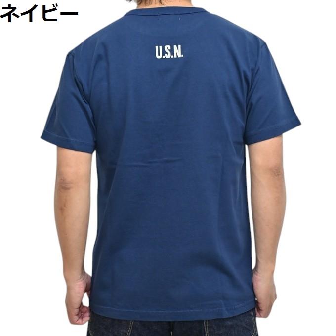 BUZZ RICKSON'S バズリクソンズ RICKSONS BR79513 半袖Tシャツ NAVY