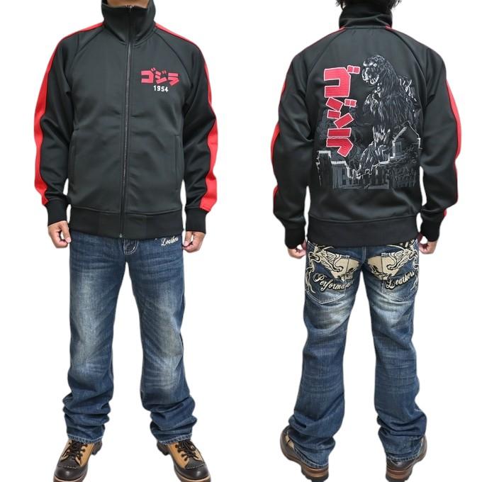 ゴジラ GODZILLA GZL-2405 ジャージ トラックジャケット メンズ ゴジラ GODZILLA GZL-2405 ジャージ トラックジャケット メンズ