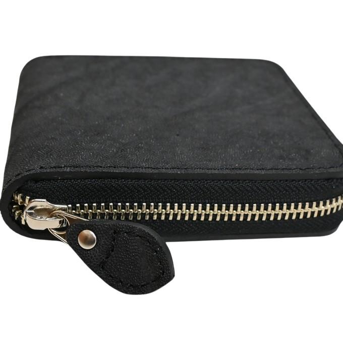 KC,s（ケイシイズ） ビルフォールド 姫路黒桟革 ラウンドジップ